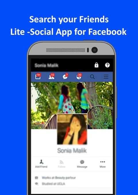 Lite Social App For Facebook screenshot 6