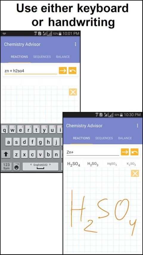 Chemistry Advisor 10 تصوير الشاشة