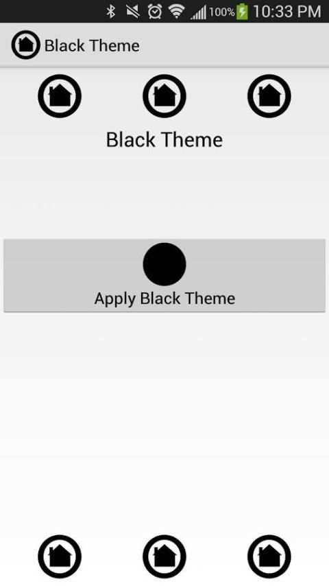 Black Theme Nova screenshot 3