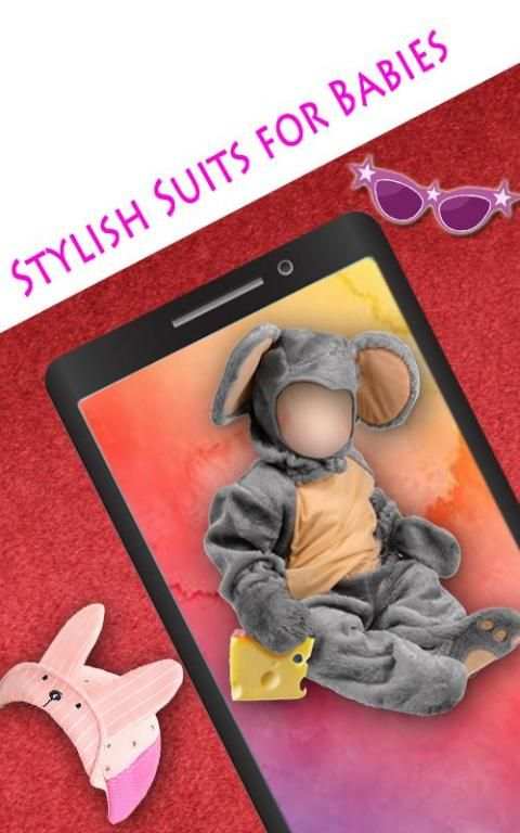 Baby Photo Suit Photo Montage-Stylish Kids Editor 2 تصوير الشاشة