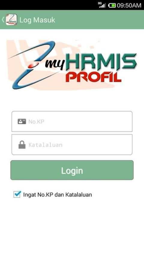 MyHRMIS Profil скриншот 4
