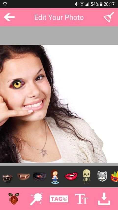 Snap zombie Face Maker 5 تصوير الشاشة