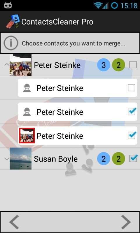 Contacts Cleaner Merge & Clean screenshot 3