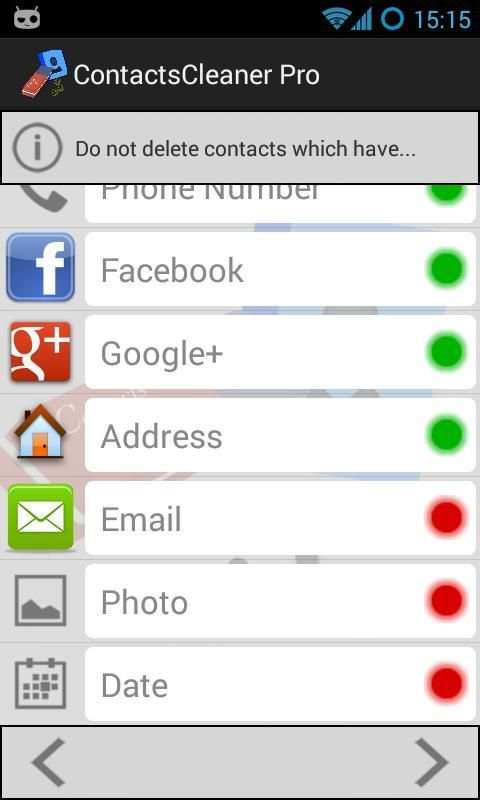 Contacts Cleaner Merge & Clean screenshot 2