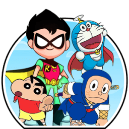 ikon adventure Doreamon and Shin Chan