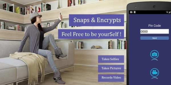 Snaps & Encrypts (Pictures) 6 تصوير الشاشة