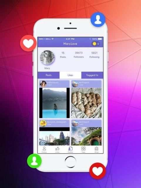 Tool for Likes - Instagram facebook Youtube social screenshot 1