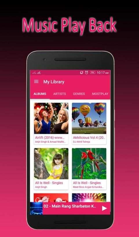 Mp3 Music Player 4 تصوير الشاشة