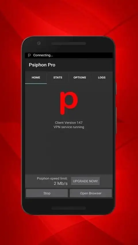 Psiphon Pro VPN 2018 screenshot 1