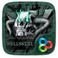 Hell Skull GO Launcher Theme