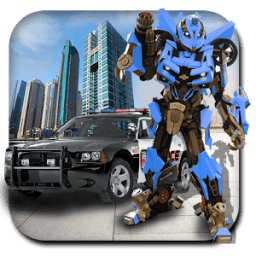 Police Robot Car Battle icon