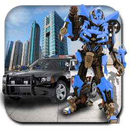 Police Robot Car Transformer 1.3