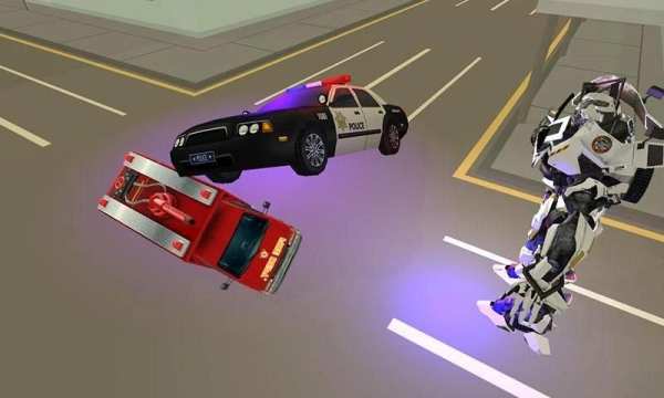 Police Robot Car Battle screenshot 13