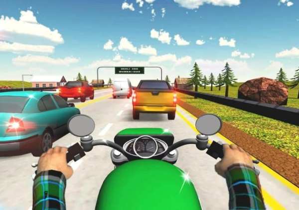 Moto Hill Racing 7 تصوير الشاشة