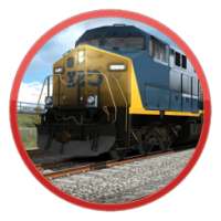 Real Train Driving Train Tracks Simulator Game 3D