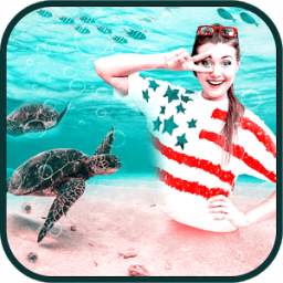 Blend sea photo editor : mix and combine photo