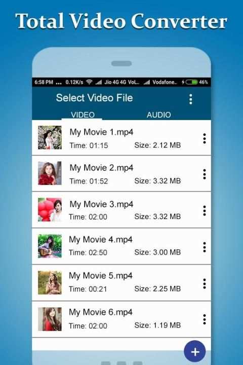 Total Video Converter : Video Cutter & Editor स्क्रीनशॉट 2