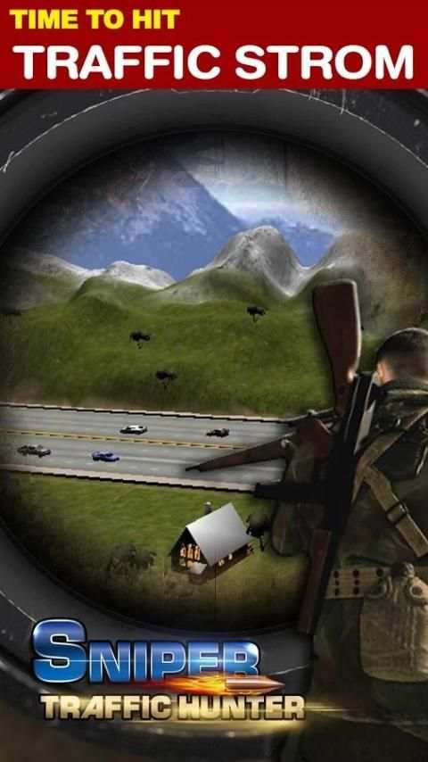 Sniper: Traffic Hunter, Traffic Shooting Games screenshot 4