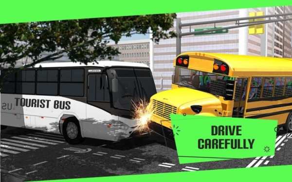 Modern Bus : Tourist Coach Transport Simulation 3D screenshot 1