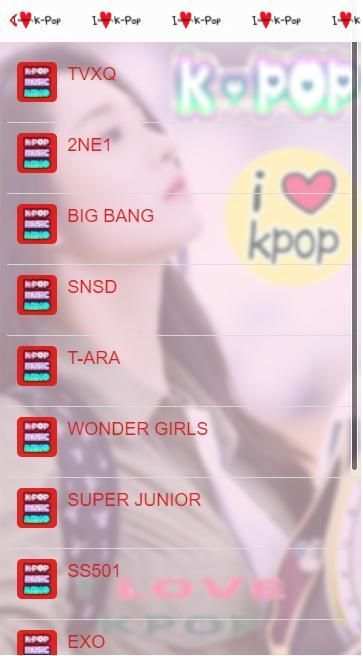 Kpop Music скриншот 2