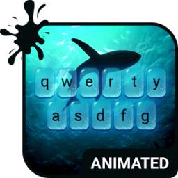 Deep Blue Animated Keyboard