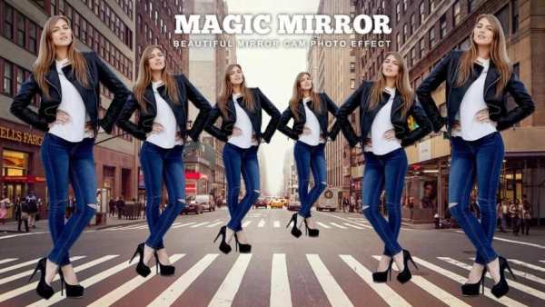 Echo Mirror Reflection Shadow Effect Editor screenshot 4