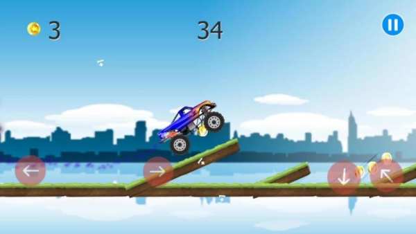 Dr Driving: hill climb racing скриншот 6