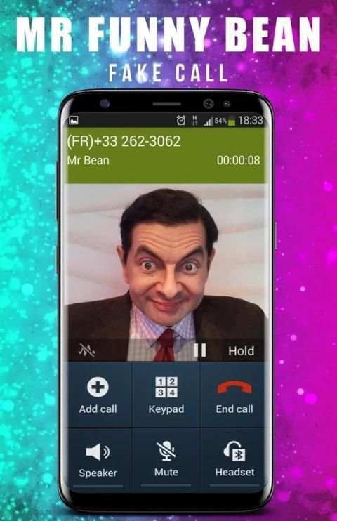 Fake Call From Mr Funny Bean screenshot 1