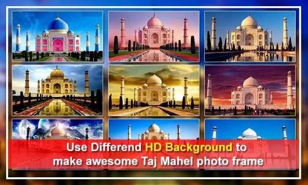 Taj Mahal Photo Frames : Taj Mahal Photo Editor скриншот 2