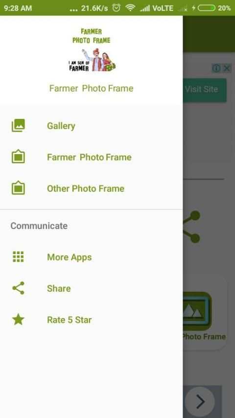 Farmer Photo Frames скриншот 7