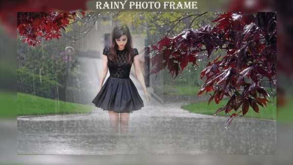 Rain Photo Frame - Rainy Photo Frame Editor screenshot 4