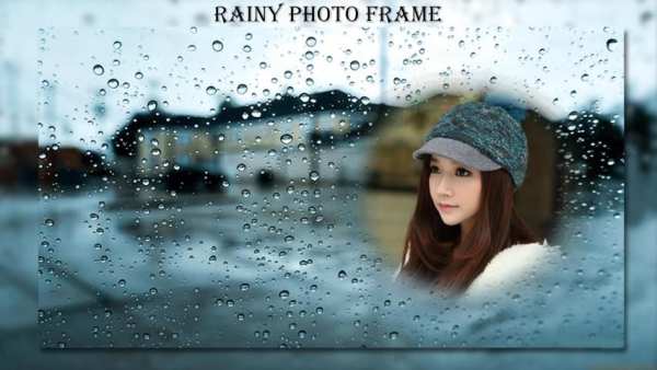 Rain Photo Frame - Rainy Photo Frame Editor screenshot 2
