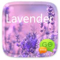 GO SMS LAVENDER THEME II