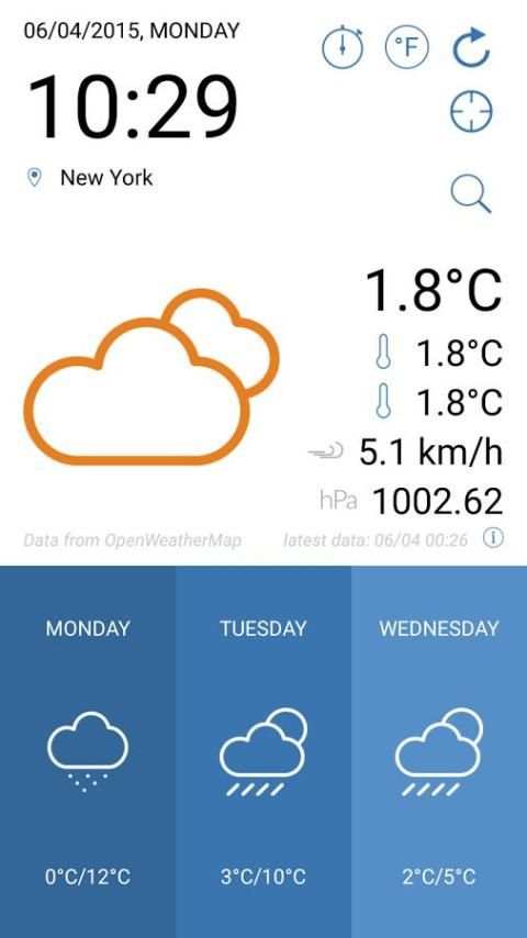 Weather Forecast скриншот 1