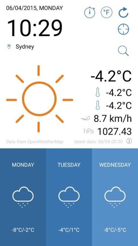 Weather Forecast скриншот 3
