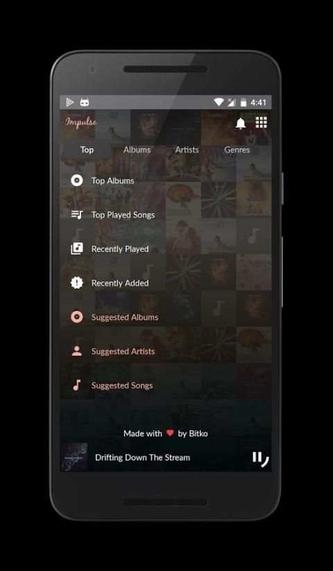 Impulse - Music Player स्क्रीनशॉट 8