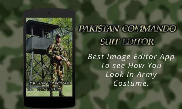 Pakistan Commando Suit Editor screenshot 19