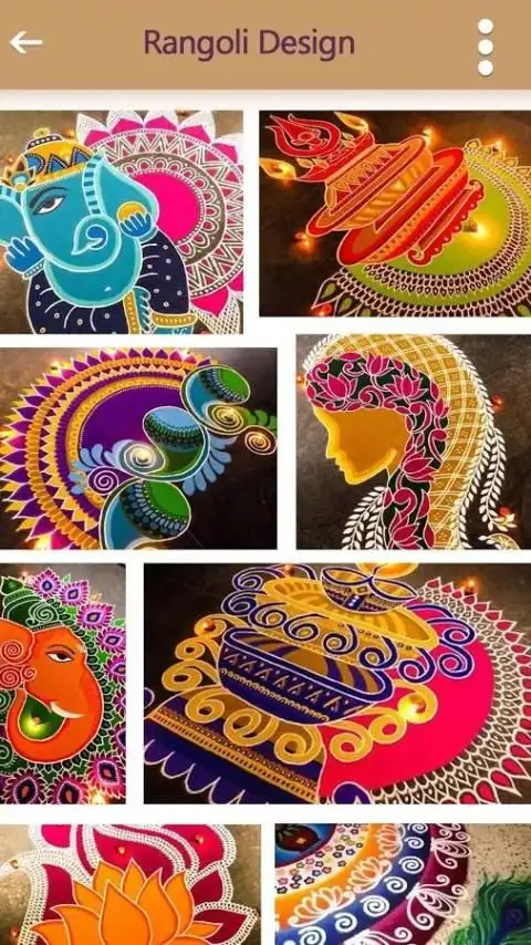 Rangoli Design App لـ Android Download 9apps