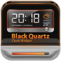 BlackQuartz Clock Widget