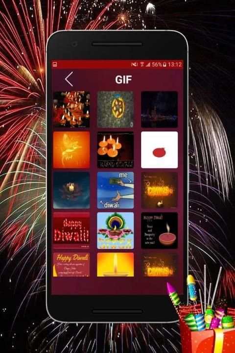 Diwali DP, GIF, Wishes & Status скриншот 5