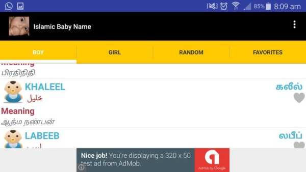 Islamic Baby Name screenshot 5