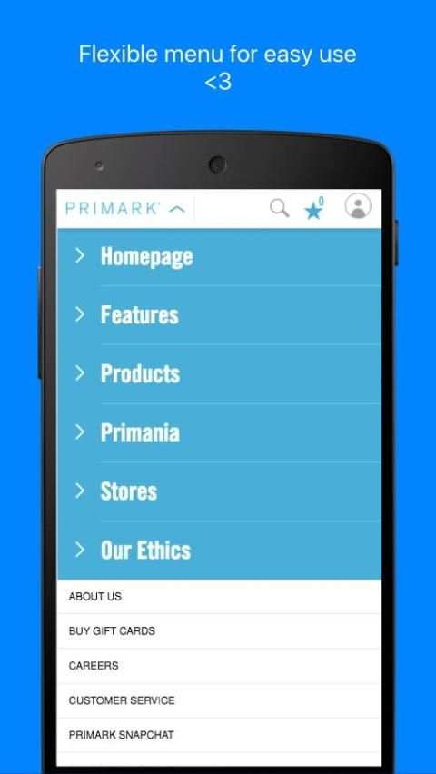 Primark - Online shopping screenshot 1