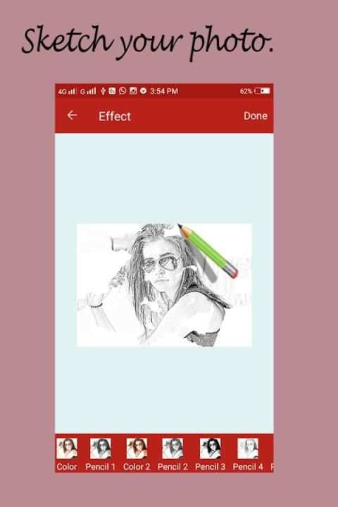 Pencil Sketch Photo Editor 2 تصوير الشاشة