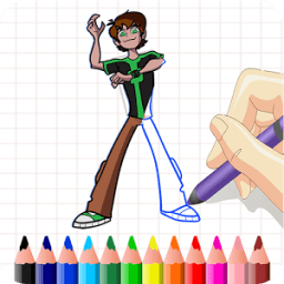 Draw step by step for Ben 10 أيقونة