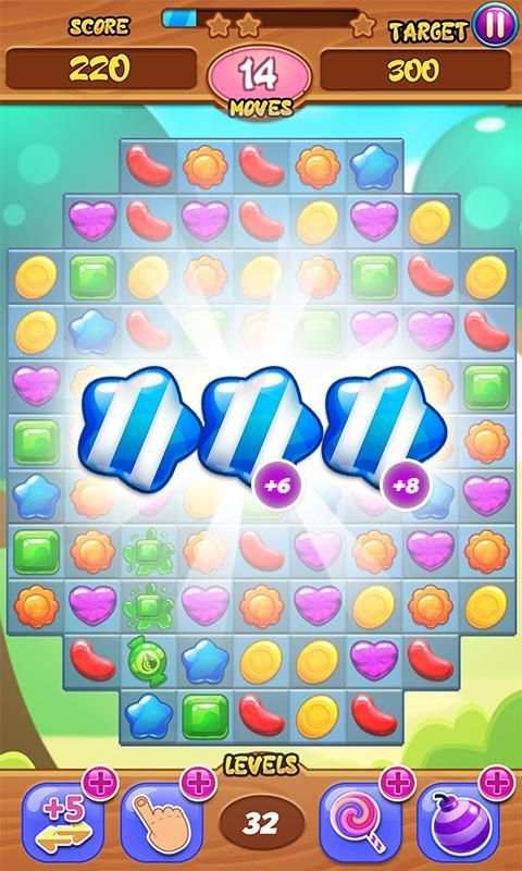 Candy Bomb Blast 10 تصوير الشاشة