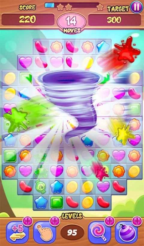 Candy Bomb Blast 1 تصوير الشاشة