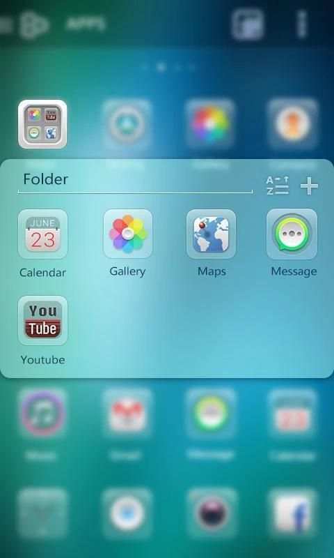 Cool GO Launcher Theme screenshot 1