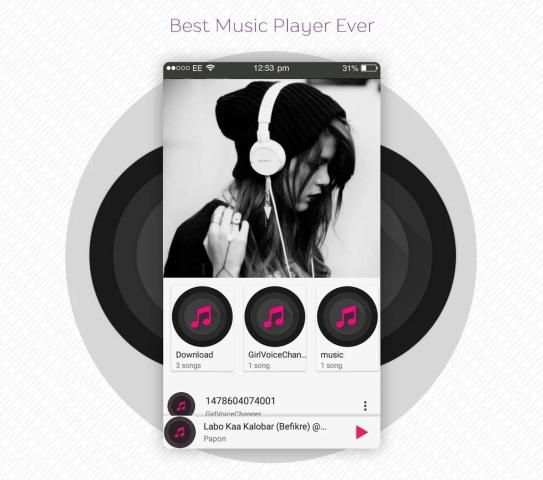 Music Player-MP3 Player स्क्रीनशॉट 4