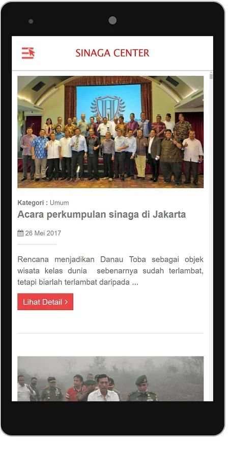 Sinaga Center screenshot 1