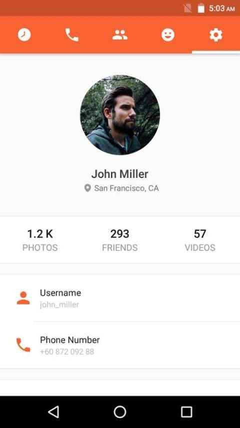 Material Messenger скриншот 3